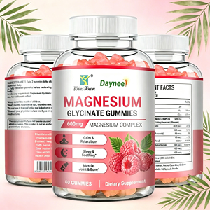 Suplemento de Marca Privada Winstown, Gomitas de Glicinato de Magnesio, Suplemento Dietético Vegano para Dormir, Calma y Apoyo Muscular - Product Image 1