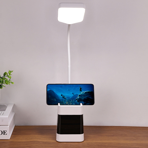 3 Color Modes Dimmable Bedroom Bedside <strong>Reading</strong> Light LED Touch Control <strong>Portable</strong> Morden Rechargeable Wireless Table <strong>Lamp</strong> - Product Image 1