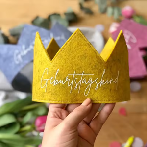 Venta caliente Nuevo diseño de coronas para niños cumpleaños corona de fieltro - Product Image 2