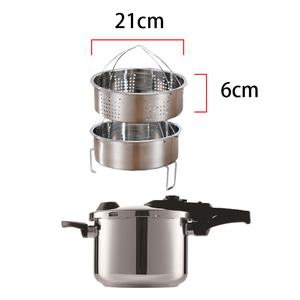 Acero inoxidable 304 Buen precio 6 litros Cocción rápida Ollas a presión <span class=keywords><strong>de</strong></span> acero inoxidable a la venta - Product Image 6