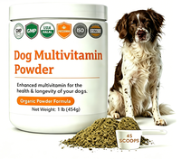 Poudre multivitaminée pour chiens K9 WholeWell OEM ODM, mélange nutritif canin pour toutes les étapes de la vie, complément nutritionnel complet quotidien pour toutes les races de chiens