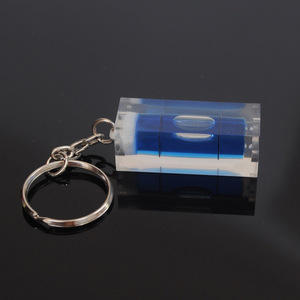 Nivel de burbuja DIY para llavero, mini herramienta de nivelación para reparaciones domésticas y construcción - Product Image 3