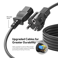 Adaptateur USB C 20V5A d'alimentation GaN 100W certifié IEC60601 pour moniteur médical, atomisation, ventilateur, analyseur, alimentation pour outil électrique