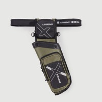 Carquois de chasse Legend XR430 en nylon épais de 14,5 pouces pour tir à l'arc traditionnel et composé, chasse et tir sur cible