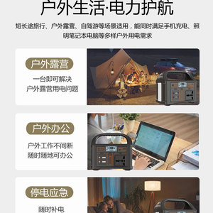 Portable Power Station 100W 220V 110V AC DC USB Output For Camping Emergency Use - Product Image 3