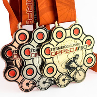 Fabricant, vente en gros, métal plaqué or argent bronze vierge, médaille de sport
