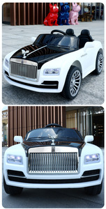 123cm Luxury Rolls-Royce Electric 4EVA Wheel Ride on Drive Leather Seat Remote Control Car Kids Baby 12V Car <strong>Toy</strong> <strong>Vehicle</strong> - Product Image 4