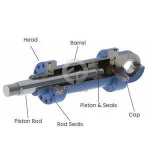 Untuk Komatsu untuk Volvo untuk Kobelco untuk CAT Hitachi Doosan untuk <span class=keywords><strong>Hyundai</strong></span> Mini <span class=keywords><strong>Excavator</strong></span> silinder lengan hidrolik ember <span class=keywords><strong>Boom</strong></span> - Product Image 6