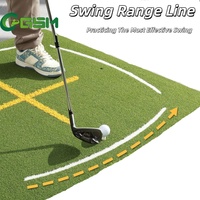 Tapis de frappe de golf professionnel durable, surface résistante aux UV, garantie 2 ans, taille 1500x1500mm pour l'entraînement au chipping