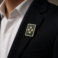 Maßgefertigte Weiche Emaille-Pins Logo Metall-Abzeichen für Industrieausstellungen Messen und Geschäftskonferenzen Souvenirs Großhandel