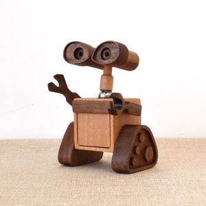 <span class=keywords><strong>Wally</strong></span> Eva artesanías de madera maciza creativo lindo registro muñeca decorativa pareja para boda <span class=keywords><strong>Navidad</strong></span> vacaciones carteles de pared personalizables - Product Image 2