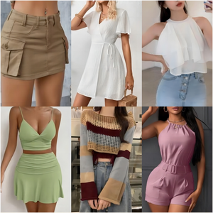 Günstige Damenbekleidung vom Lieferanten, Bademode, Restposten, Second-Hand-Kleidung, Damenkleid, Gebrauchte Kleidung - Product Image 4