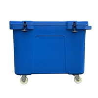 Prix usine grands refroidisseurs de poisson fruits de mer expédition refroidisseur glacière 200L dur glacière pour la pêche stockage de fruits de mer
