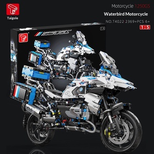 T4018-22 Moto Waterbird en plastique ABS, blocs de construction DIY, jouet puzzle, cadeau - Product Image 6