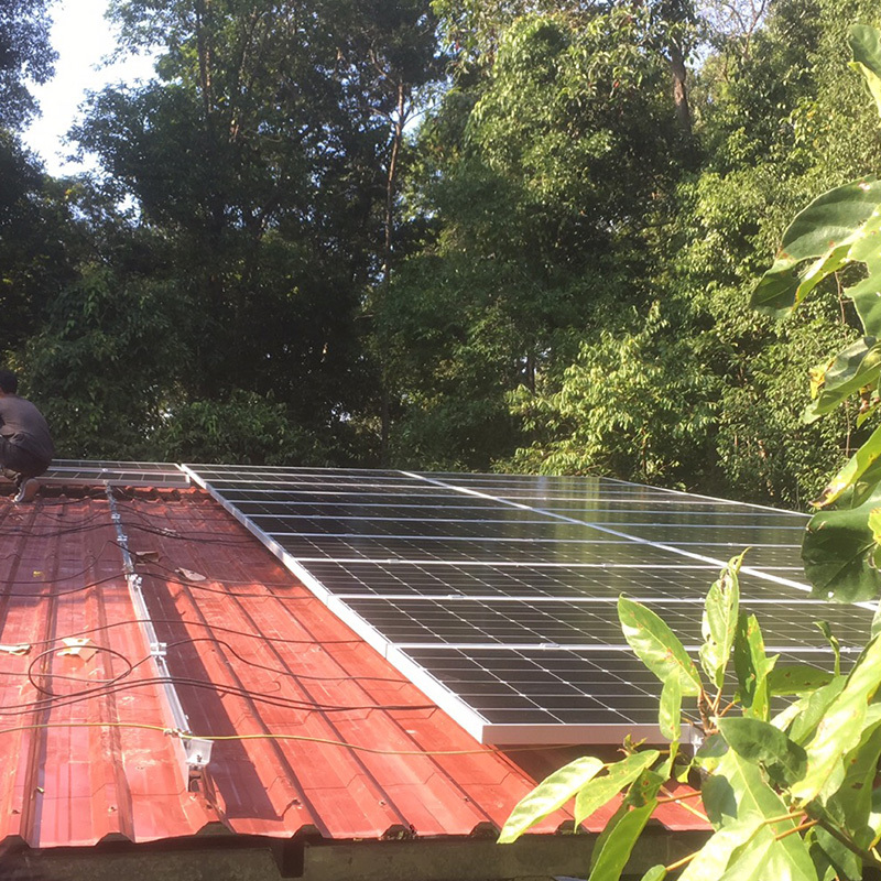 Mini Solar Panel Kit for Home Use Sungrow Inverter with Lithium Ion Battery Fotovoltaic Home Solar Group Generator · image 6