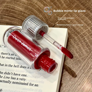 MLM Wholesale Long Lasting Hydrating Lip Gel with Vitamin E & Rosehip Oil <b>Clear</b> Bubble Gum Cherry Strawberry Lipstick Lipgloss - Product Image 3
