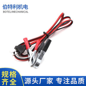 Cable de carga en forma de T de 1,2 m para conexión de fuente de alimentación inversora Honda EU1000i EU2000i con abrazaderas rojas y negras - Product Image 4