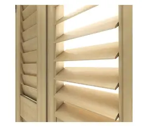 Obturador de ventana ajustable de madera maciza/PVC PRIMA de excelente calidad a buen precio