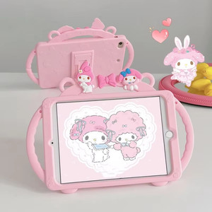 Housse de protection pour tablette portable mignonne de dessin animé Melody fox pour ipad 10 10,9 pouces 2022 Pro 11 Air2 9,7 pouces en silicone souple 3D - Product Image 6