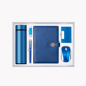 Coffret Cadeau d'Affaires Haut de Gamme IStapromo avec Logo Personnalisé : Haut-parleur USB, Stylo, Chargeur de Batterie, Parapluie, Attache Magnétique A5 - Product Image 1
