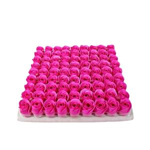 Flores de Jabón para Spa de Pedicura, 81 Piezas/caja, Flores de Jabón de Rosa Desechables - Product Image 2