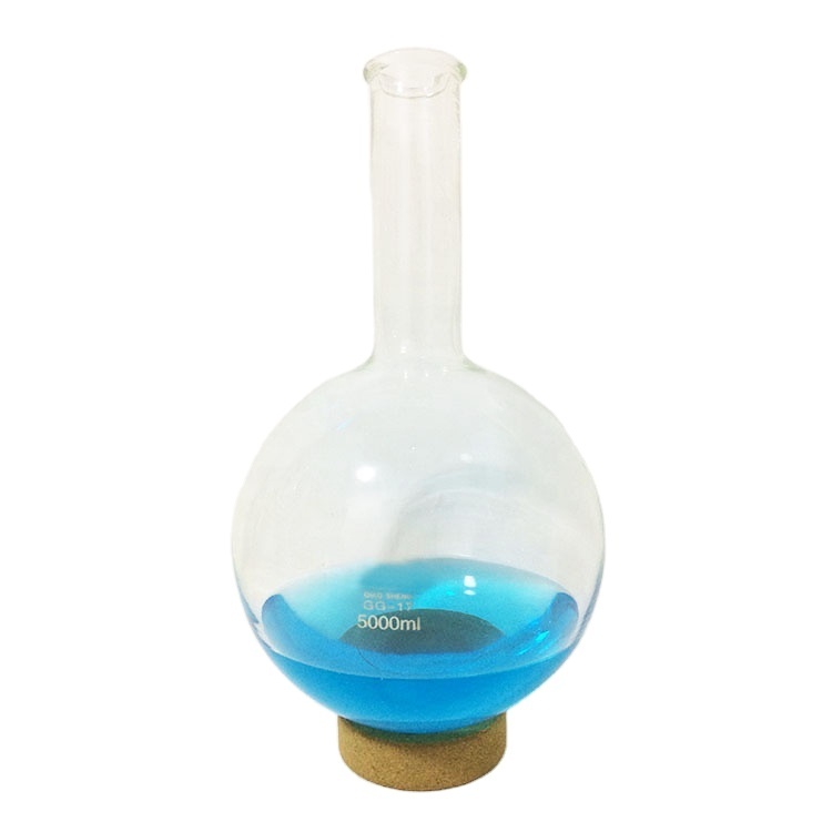 Плоская колба для кипячения lab100ml 5l 20l с пробкой