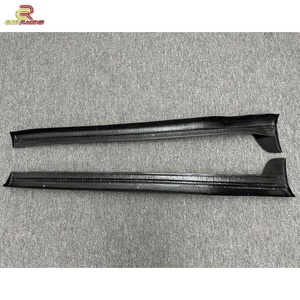 ชุดแต่งสเกิร์ตข้างคาร์บอนไฟเบอร์แห้งคุณภาพสูงสไตล์ Tehart สำหรับรถ Porsche Carrera 992 Turbo S ปี 2020-2023 - Product Image 6