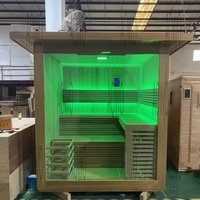 Sauna keya sauna extérieur vapeur et sauna pruche lumière rouge photothérapie infrarouge lointain hammam personnalisé luxe salle de hammam