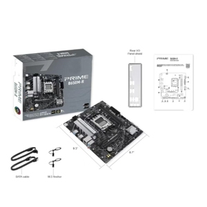 Nueva Placa Base AMD <span class=keywords><strong>B650</strong></span> <span class=keywords><strong>Prime</strong></span> B650M-R Micro-ATX, DDR5, PCIe 4.0, Realtek 2.5Gb Ethernet, SATA 6 Gbps, Puertos USB Frontales AGP - Product Image 6