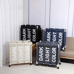 Panier à linge pliable pour enfants, grand panier à linge, chariot à linge, panier à linge pliable, vente chaude - Product Image 3