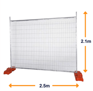Clôture <span class=keywords><strong>de</strong></span> chien temporaire standard australienne galvanisée facile à assembler pour parking bon marché - Product Image 2