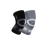 Qiangjin Ensemble de genouillères de compression en tricot flexible pour le sport, avec soutien pour la cheville, le coude et le poignet, et pour la marche à quatre pattes