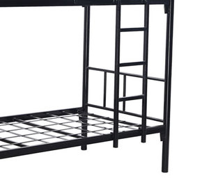 เตียงสองชั้นโครงเหล็กแข็งแรงทนทานสำหรับหอพักโรงเรียนและห้องนอนเด็ก - Product Image 4