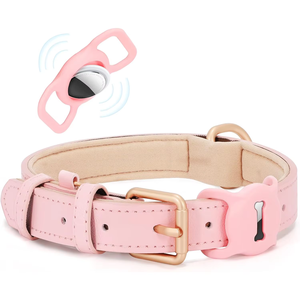 Nibao Custom Kleuren Verstelbare Zacht Gewatteerde Lederen Halsband Heavy Duty Metalen Gesp Hond Halsband - Product Image 1