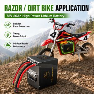 Paquete de Baterías de Litio de Alta Potencia de 72V 20Ah, 21700 LiFePO4, <span class=keywords><strong>ANT</strong></span> Smart BMS, 800 Ciclos, Salida de Corriente Elevada, para Bicicleta Eléctrica - Product Image 5