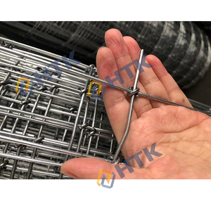 Alta Resistência Galvanizado Não-Escalar Praça Deal Stiff Fique Fix Knot Apertado Bloqueio Tecido Cerca Máquina para Horse Camel Farm Campo Jogo - Product Image 5