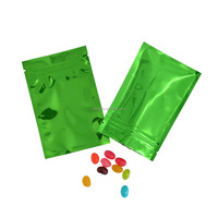 Sacs plats refermables en aluminium transparents et métallisés, résistants à l'humidité, avec logo personnalisé imprimé, pour l'emballage alimentaire (lait, aliments pour animaux de compagnie)