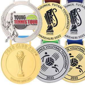 Sản xuất Miễn phí thiết kế tùy chỉnh kim loại thể thao <span class=keywords><strong>ping</strong></span> <span class=keywords><strong>pong</strong></span> bóng đá cầu lông 3D pickleball huy chương - Product Image 5