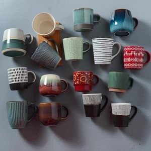 Giá Cả Cạnh Tranh Đầy Màu Sắc Khác Nhau Có Hình Dạng Phổ Cốc Cà Phê Gốm Với Decal - Product Image 6