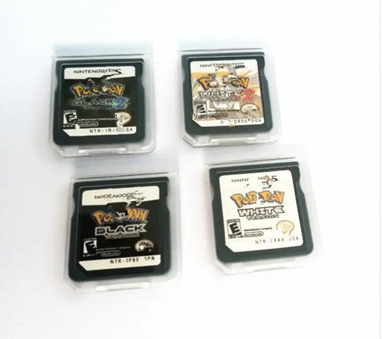 For Nintendo DS white 2 black 2 game card for DS