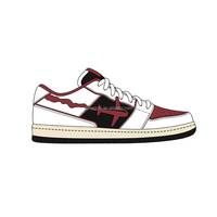 Chaussures de sport personnalisées ODM OEM avec logo pour hommes, baskets tendance pour la marche, chaussures de skate, fabricants sur mesure