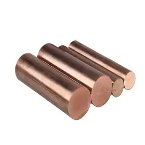 C10100 Copper Rod 8mm Beryllium Bar Price Copper Round Bar C17200 Beryllium Copper Bar