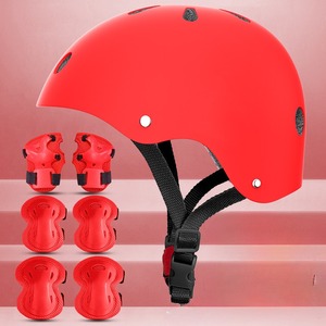 Equipo de protección para niños, juego de 7 almohadillas para casco de patín para bicicleta, kit para niños y niñas, ciclismo, <span class=keywords><strong>patinaje</strong></span>, seguridad, codo, rodilla, muñequeras - Product Image 5