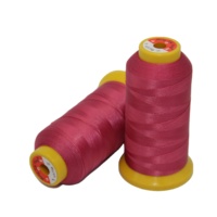 Filament de polyester hautement élastique 840D/3, fil collé pour la couture de tissus extensibles, personnalisé