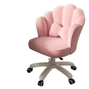 Ghế máy tính Thời trang hiện đại với tựa lưng xoay Ghế văn phòng điều chỉnh chiều cao và ghế nâng với thiết kế cánh hoa dễ thương - Product Image 5