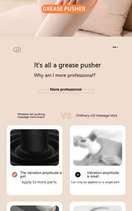 Máquina portátil de adelgazamiento de cuerpo completo para crear figuras con curvas, masaje con rodillo de vibración Biónico y de alta frecuencia - Product Image 4