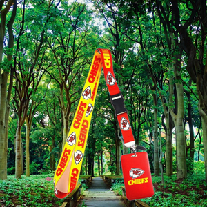 Bán buôn tùy chỉnh thiết kế Nylon NFL dây buộc ID trường hợp thẻ chủ và trường hợp điện thoại cho đội bóng đá - Product Image 4