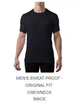 Men crew neck-Black