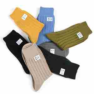 <span class=keywords><strong>Chaussettes</strong></span> en <span class=keywords><strong>cachemire</strong></span> tricotées, Logo personnalisé de haute qualité, <span class=keywords><strong>chaussettes</strong></span> thermiques en laine pour hommes - Product Image 1