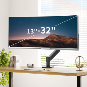 Nhà Máy bán hàng trực tiếp khí duy nhất mùa xuân màn hình cánh tay Chiều cao có thể điều chỉnh xoay đứng cho 13-<span class=keywords><strong>32</strong></span> inch màn hình TV gắn kết - Product Image 3